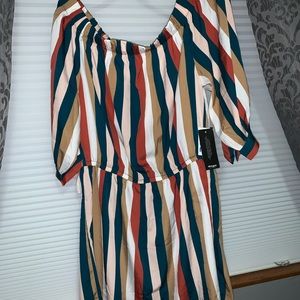 NWT! Hint of Blush off the shoulder dress